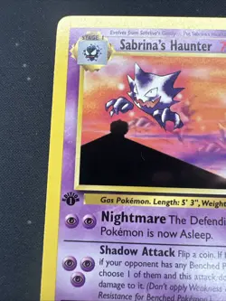 Pokemon Card - Sabrina's Haunter Gym Challenge 55/132 1st Edition Uncommon 1 - Image 3