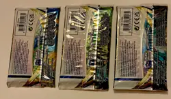 3 Pokemon Trading Card Game Sword and Shield Brilliant Stars Booster Packs - Image 2