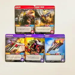 Grimlock Dinobot Leader (Rare) And 39 Other Cards Transformers TCG Lot Pls Read - Image 3