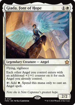 Giada, Font of Hope [Foundations] Magic MTG - Image 1