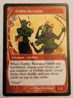 Goblin Recruiter (Future Sight) Mystery Booster 2 Regular - Image 1