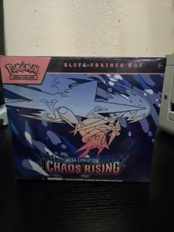 MEGA EVOLUTIONS Chaos Rising ETB - POKEMON - BRAND NEW - SEALED - Image 1