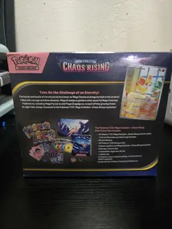 MEGA EVOLUTIONS Chaos Rising ETB - POKEMON - BRAND NEW - SEALED - Image 2