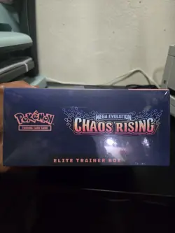 MEGA EVOLUTIONS Chaos Rising ETB - POKEMON - BRAND NEW - SEALED - Image 3