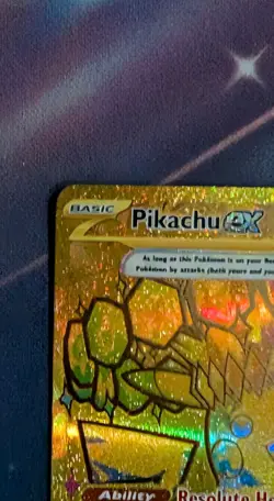 Prismatic Evolutions Pikachu EX Pokemon TCG Hyper Rare 179/131 NM - Image 4