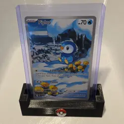 Pokemon TCG Piplup 98/94 Phantasmal Flames Illustrations - Image 3
