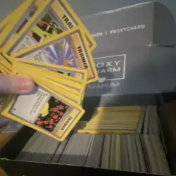 (MYTHIC 🔥) ALL Older Set Vintage Filled Box Of Pokemon Some 1st Edition (Desc) - Image 3