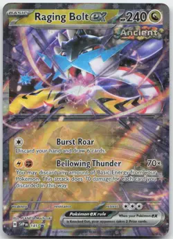 Pokemon : Raging Bolt ex Scarlet & Violet Promo 145 : Holo P Holo - Image 1