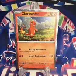 The Pokemon Company Charmander 004/165 Cosmos Holo HP 70 Basic English TCG - Image 1