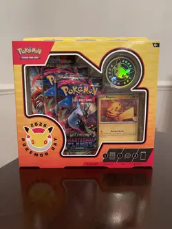 Pokemon Day Collection Box 2026 30th Anniversary Special Pikachu Promo SEALED - Image 1