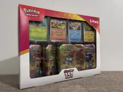 Pokemon TCG Scarlet & Violet 151 Mini Tins Costco Bundle, 5 Pack - Sealed - Image 2