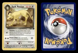 Pokemon TCG Team Rocket Dark Persian 42/82 - Image 3