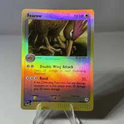 Fearow Reverse Foil Pokemon EX Sandstorm #37 2003 - Image 1