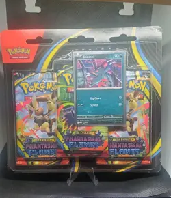 Pokemon Phantasmal Flames 3 Pack Blister (Sneasel) Brand New - Image 1