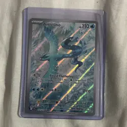 Pokemon TCG Sv09 Journey Together Articuno 161/159 IR Holo Full Art EN 2025 - Image 1