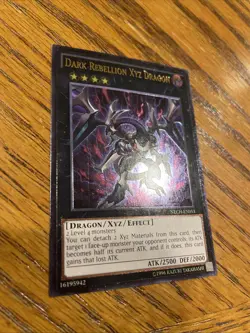 Yugioh! Dark Rebellion Xyz Dragon - NECH-EN053 - Ultimate Rare - NM - Image 2