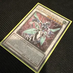 Yugioh Clear Wing Synchro Dragon CROS-EN046 Ultimate Rare Unlimited NM/M - Image 1