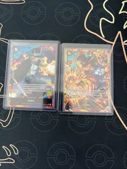 Sabo (Alternate Art) OP04-083 Kingdoms of Intrigue Foil - Image 1