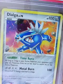 Dialga 6/127 PLATINUM Holo Rare Graded Pokemon Card - PSA 8 - Image 2