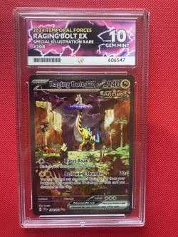 Raging Bolt ex 208/162 Scarlet & Violet Temporal Forces Pokemon Card - ACE 10 - Image 1