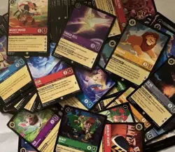 Disney Lorcana 1000 Random Cards Bulk Lot - Includes Surprise Legendaries - Image 1
