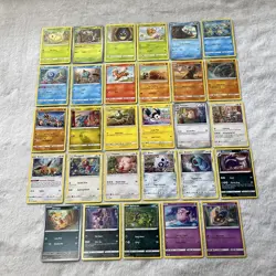 Pokemon TCG Artist Pack sowsow 29 Card Lot – No Duplicates – NM - Image 1