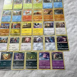 Pokemon TCG Artist Pack sowsow 29 Card Lot – No Duplicates – NM - Image 5