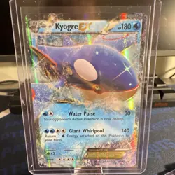 Pokemon Kyogre EX Full Art Promo Holo XY Set Card XY41 Basic 180 HP - Image 1