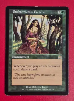 Enchantress's Presence Onslaught Regular MP MTG Magic The Gathering Ships FAST - Image 1