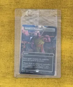 Swords to Plowshares - Mint Foil Borderless - MTG Magic the Gathering - Image 1