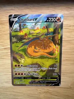 Charizard V Promo SWSH260 Sword & Shield NM Full Art Pokemon TCG Card - Image 1