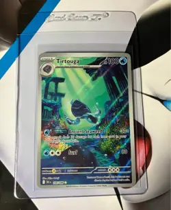 Tirtouga 106/086 Pokemon TCG SV Black Bolt Illustration Rare Holo - Image 1