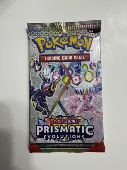 Pokemon TCG Prismatic Evolutions Booster Pack English - Image 1