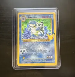 Pokemon TCG Blastoise 2/102 Base Set Holo Rare English 100 HP WotC 1999 - Image 1