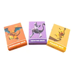 Battle Academy Pokemon Decks Charizard, Mewtwo, Pikachu - Image 1