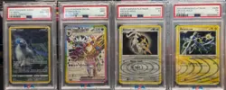 Pokemon 4 slabs. Hydregion 223 PSA 9, Absol GG16 PSA 8, Arceus AR5, AR6 5 PSA 9 - Image 1