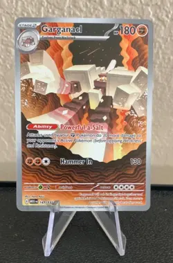 Pokemon TCG: Garganacl 147/132 Me01: Mega Evolution Holo - Image 1