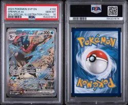 2024 POKEMON SVP EN-SV BLACK STAR PROMO #132 GRENINJA EX PSA 10 - Image 3