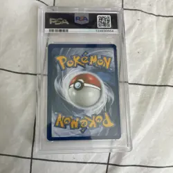 Pokemon Espeon GX SM Base Set 61/149 Ultra Rare Holo Full Art PSA 8 2017 - Image 2