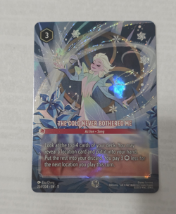 ​Disney Lorcana: The Cold Never Bothered Me - Enchanted - 234/204 - NM - Image 1