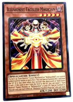 YuGiOh! - Illusionist Faceless Magician - Common - Image 1