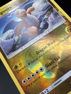 Dragonite 96/149 Reverse Holo - Sun & Moon Base Set Pokemon Card NM - Image 5