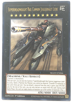 YuGiOh! - Superdreadnought Rail Cannon Juggernaut Liebe - Ultra Rare - Image 1