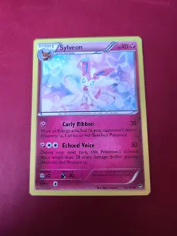 Sylveon 72/111 XY Furious Fists Regular Fairy Type Card - Image 1