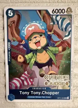Tony Tony.Chopper Judge Pack Vol. 7 One Piece Card OP11-053 EN English Bandai - Image 1