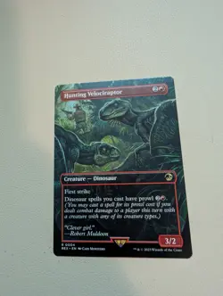Hunting Velociraptor (Borderless) Universes Beyond: Jurassic World Collection - Image 1