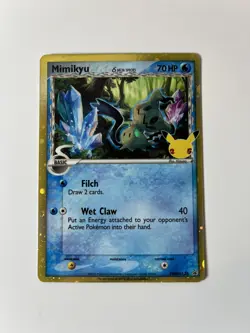 Pokemon Celebrations Mimikyu SWSH136 25th Anniversary Promo - Image 1