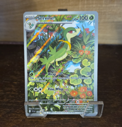 Pokemon TCG Servine Illustration Rare Full Art Holo 088/086 EN 2025 - Image 1