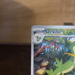 Pokemon TCG Servine Illustration Rare Full Art Holo 088/086 EN 2025 - Image 2