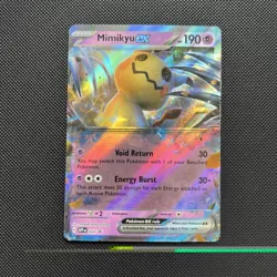 Mimikyu ex SVP 004 Black Star Promo Pokemon Card - Image 1